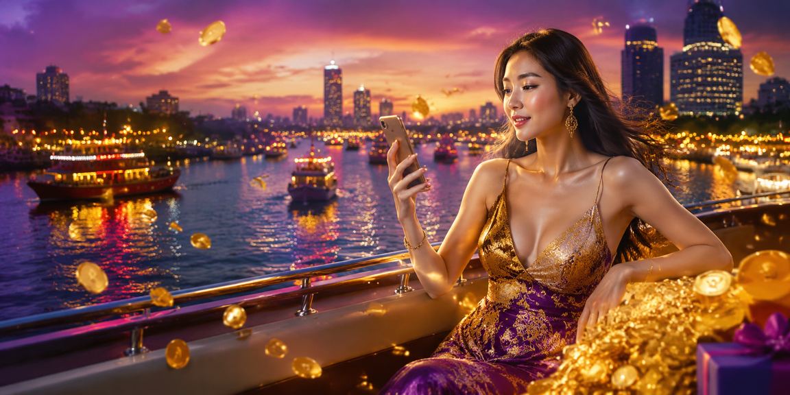 Người dùng trải nghiệm casino di động trên điện thoại tại bãi biển Sài Gòn